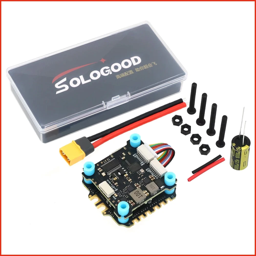 SoloGood F405 55A 2-6S 30.5X30.5mm FPV Stack For RC FPV Freestyle Drones