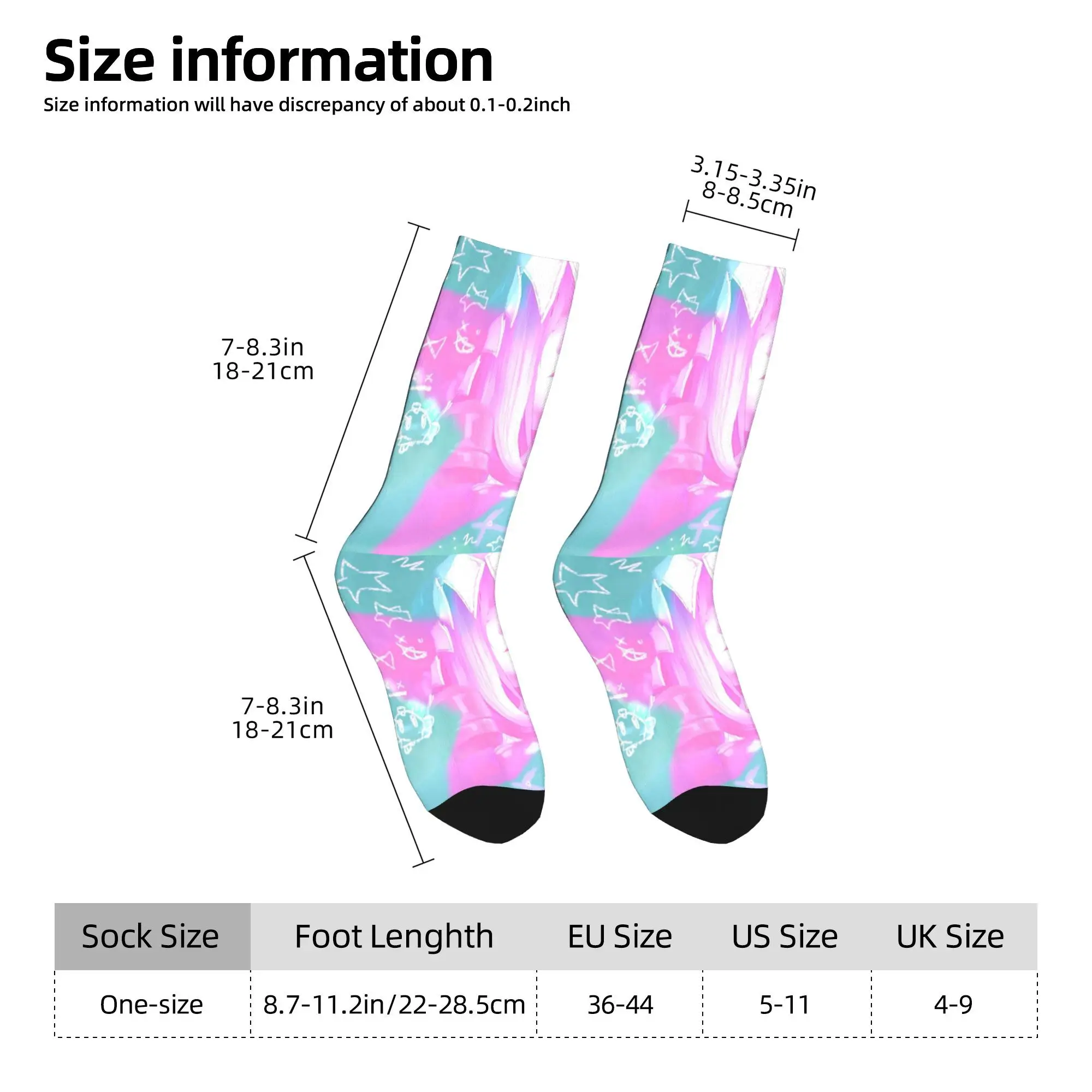 Calzini classici da gioco J-Jinxs con stampa cool personalizzata per donna Uomo Calzini elasticizzati per l'estate autunno inverno