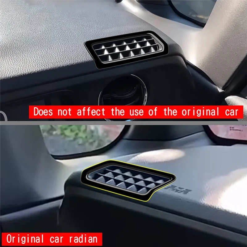 

Рамка на выходе воздуха кондиционера на приборной панели автомобиля для Honda N-BOX 2024, крышка выхода воздуха кондиционера