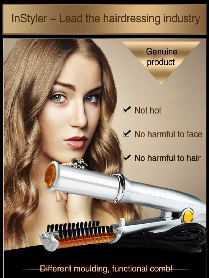 Household Multifunctional Automatic Curler and Straightener Intelligent Three-level Constant Temperature New Curling Iron