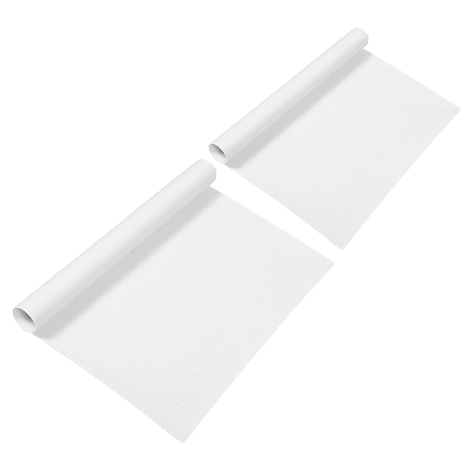 

2 Rolls 120X50X0.3mm White PVC Light Diffuser Sheet Pendant Lamp Shade Glare Reducing Material LED Ceiling Lighting Accessories
