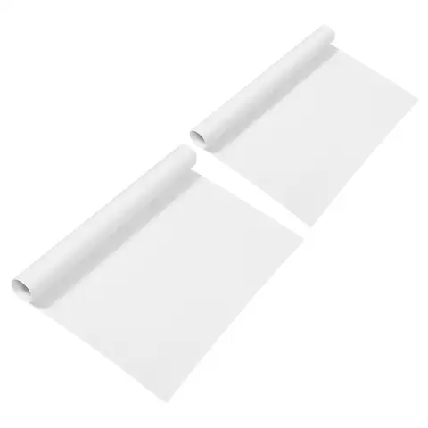 2 Rolls 120X50X0.3mm White PVC Light Diffuser Sheet Pendant Lamp Shade Glare Reducing Material LED Ceiling Lighting Accessories