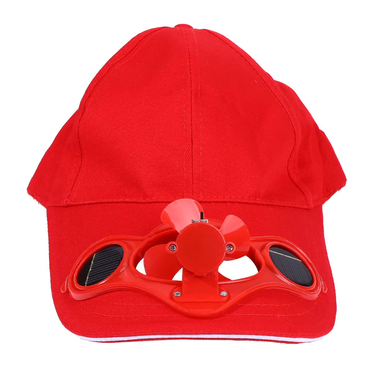

1pc Fan Cap For Summer Sun Block Hat Cotton Material Cooling Bicycle Safety Storage Hat Summer Supplies