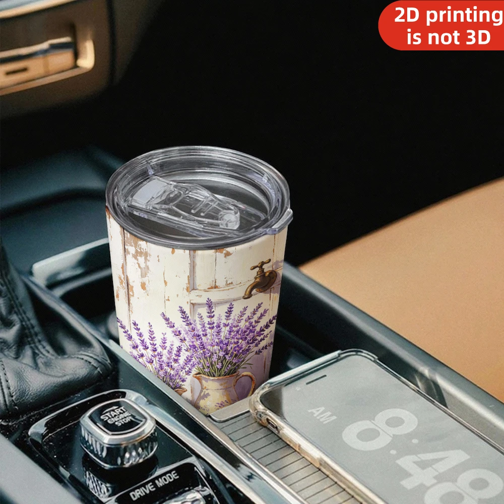 20oz French Country Lavender P - Tumbler 20Oz White review and price