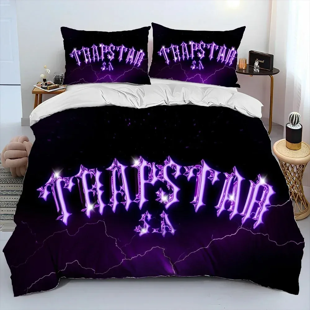 

Fashion Brand T-Trapstar Bedding Set Single Twin Full Queen King Size Bed Set Adult Kid Bedroom Duvet cover Set Home Textiles