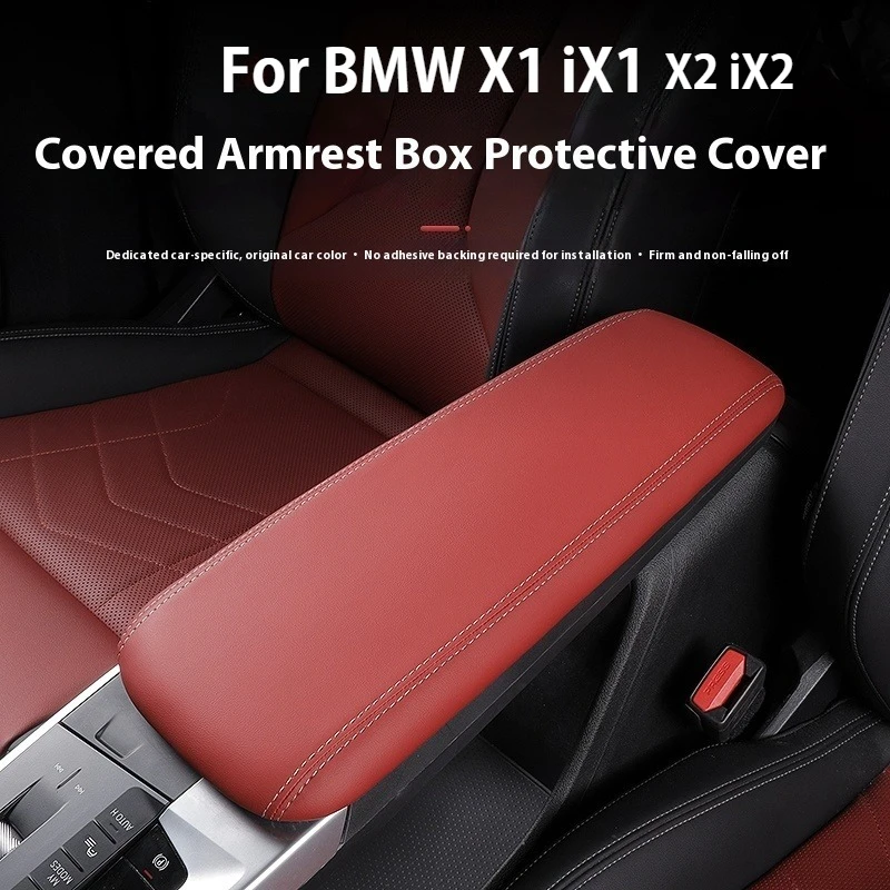 

Fit For BMW X1 iX1 X2 iX2 20232024 2025 Armrest Box Heightening Protection Cover Same Color As Original Car Armrest Box