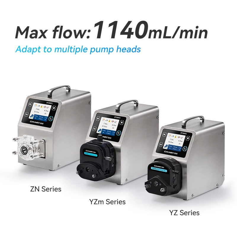 

Hot Sale CHONRY BT300FC Wide Application Peristaltic Pump Suitable for Oral Liquids Veterinary Drugs Food Chemical Industries