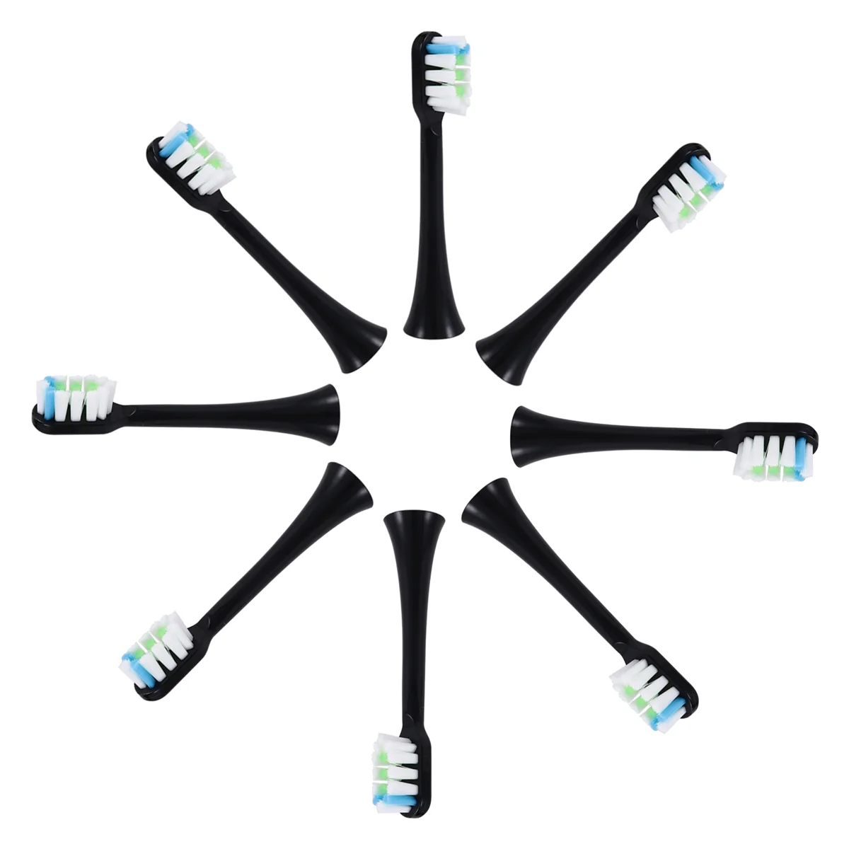 Cabezales de repuesto para cepillo de dientes eléctrico N89R, 8 Uds., para Xiaomi SOOCAS V1X3/X3U X1/X3/X5, color negro