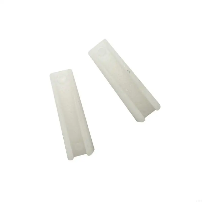 แพ็คของ 2 ขากรรไกรพลาสติกที่แข็งแรงจริงสำหรับคีมจมูกแบนอุปกรณ์เสริมแบบพกพาสำหรับโครงการเครื่องประดับและการซ่อมแซม