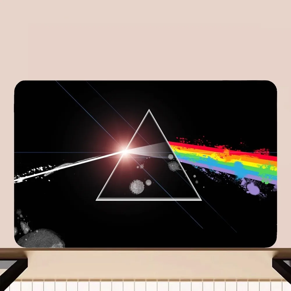 P-Pink F-Floyd Floor Mat Anti-Slip Bathroom Kitchen Bedroom Living Room Entrance Rug Home Decor