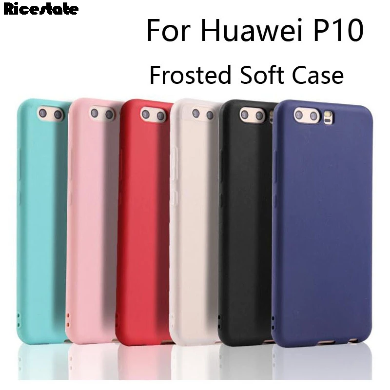 Fundas for Huawei P10 Frosted Soft Silicone Case For Huawei P10 Protective Cases for Huawei P10 Matte Phone Cover