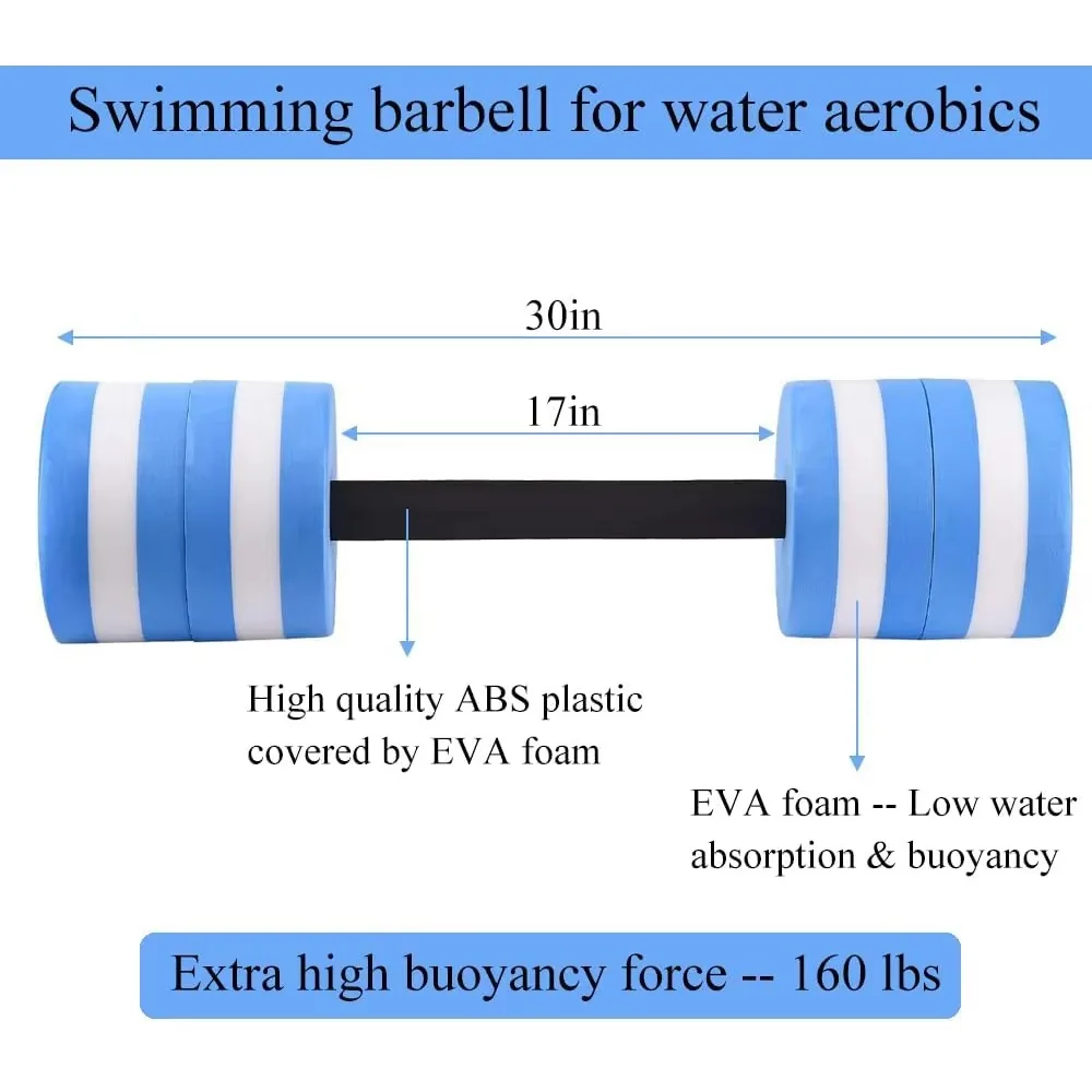 

Aquatic Exercise Dumbbell Water Aerobic Exercise Head Dumbbells Pool Resistance Water Fitness Equipmentpromote sales