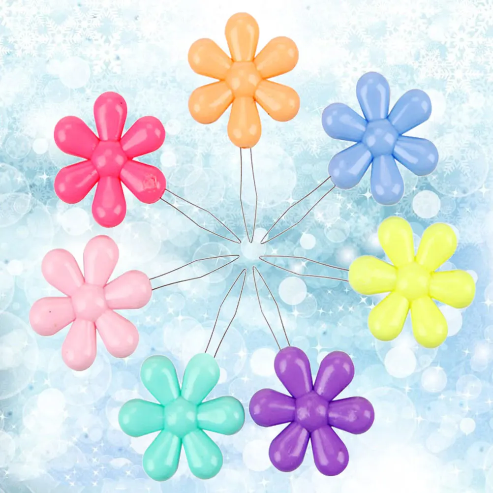 20Pcs Needle Threaders Flower Design Easy Threading Tool for Hand Machine Needles DIY Sewing Crafts Thread Maker Wire Loop