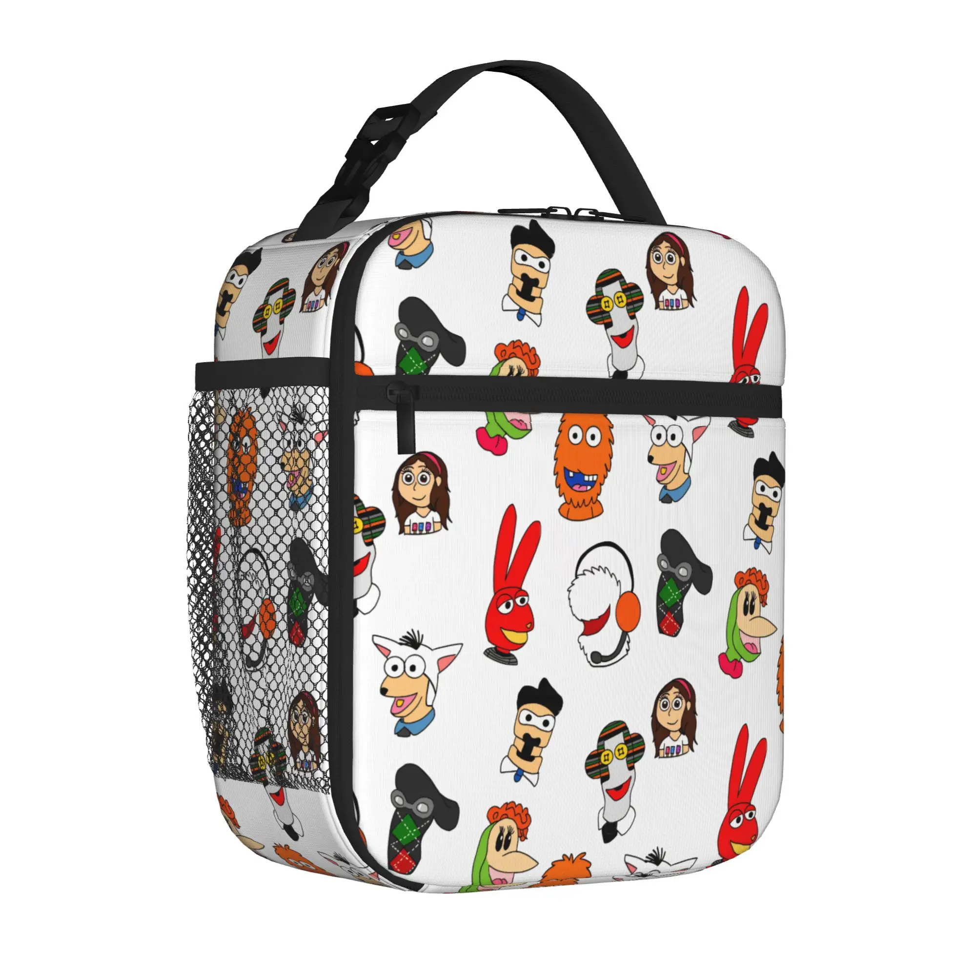 Insulated Lunch Tote Bag 31 Juan Carlos Bodoque Rabbit Unique Design Mins Cartoon Thermal Cooler Lunch Container Portable Picnic