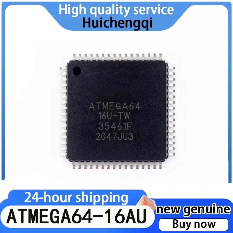 1PCS New ATMEGA64-16AU ATMEGA64A-AU ATMEGA64L-8AU IC Chip 64-TQFP Microcontroller chip