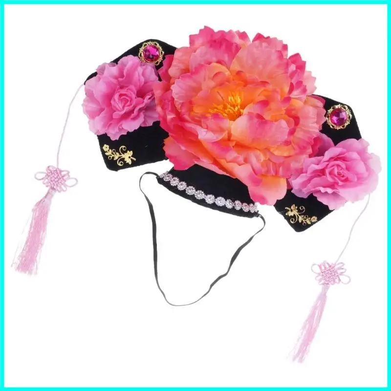 Chinesische Prinzessin Kopfbedeckung für Party, Abschlussball, Geburtstag, Haarbänder, Mädchen-Kopfbedeckung