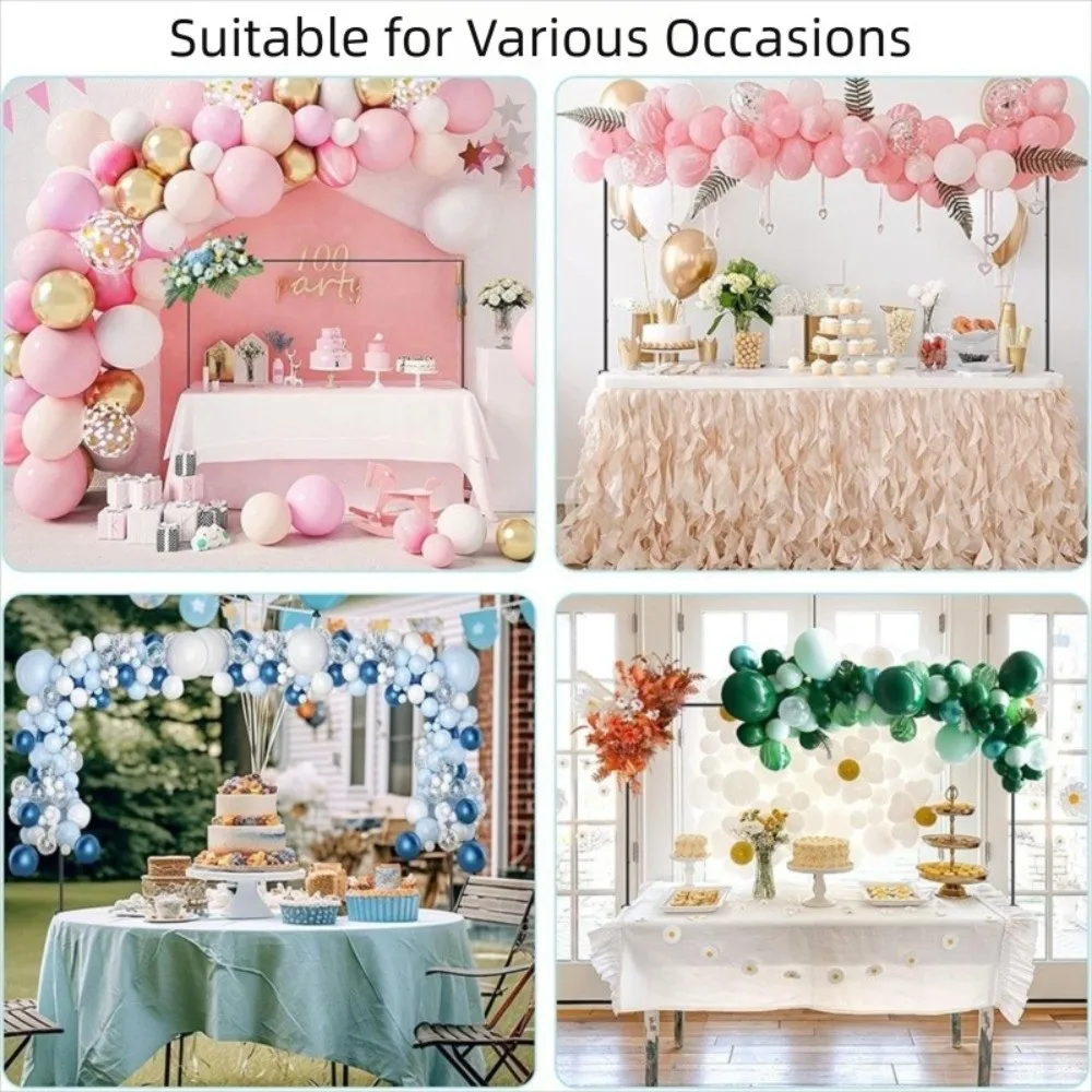 

with Clamps Over The Table Rod Stand Party Hanging Decor Adjustable Table Arch Stand Metal Tabletop Balloon Flower Arch Stand