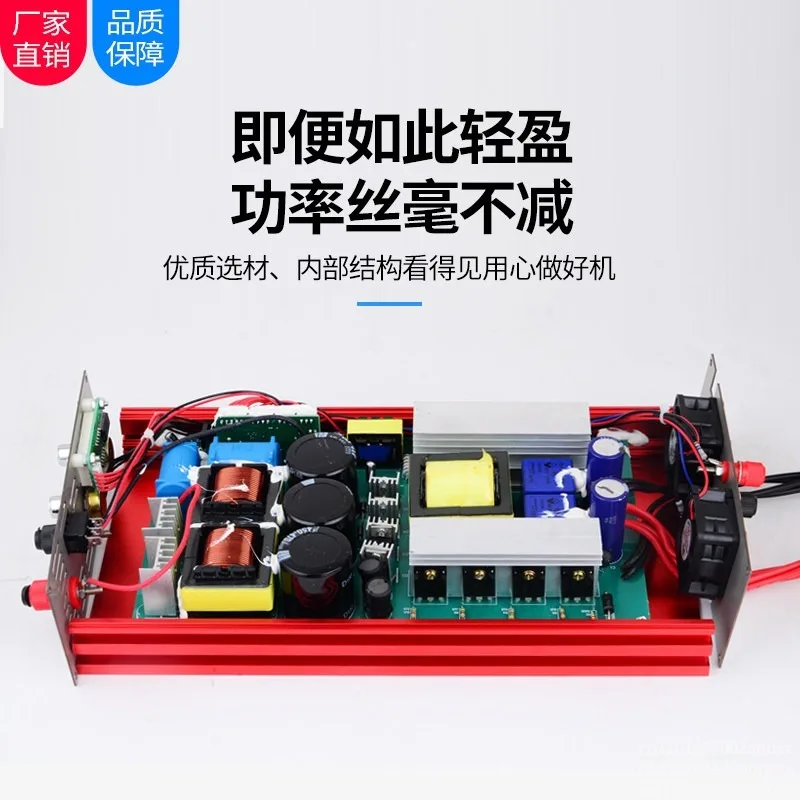 1600G DC  Digital Inverter 12V  AC 4000W, Pure Sine Wave Power Converter with LCD Display for Car Home RV Solar System