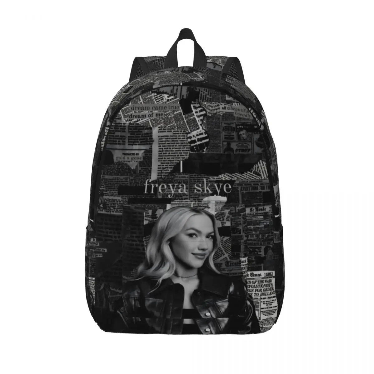 Freyas Skyes Singer Tour 2026 Fashion Backpack Outdoor High School Business Daypack for Men Women Laptop Computer Canvas Bags