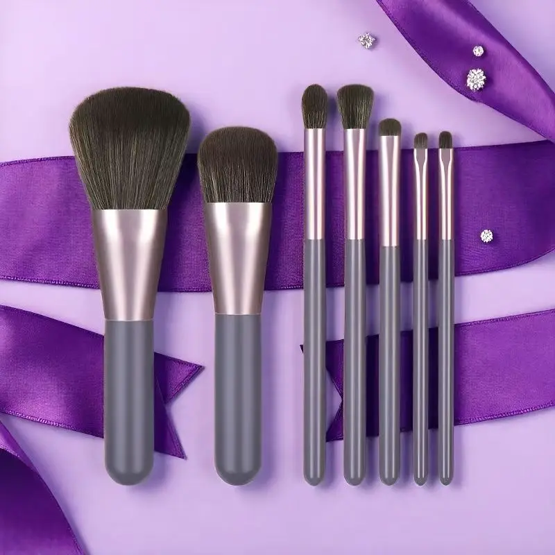 مجموعة فرش مكياج احترافية مع دلو أحمر الخدود وبودرة ظلال العيون والحواجب وأداة مكياج التجميل Brochas