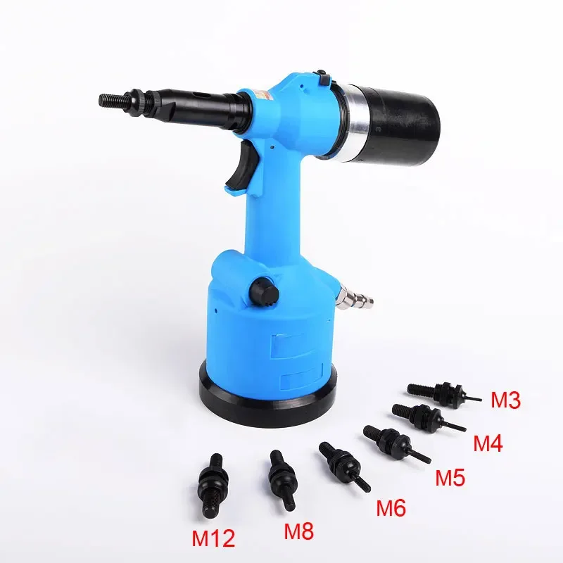 M3-M12 Lp Heavy Duty Air Riveter Hot Rivet Gun Pneumatic Hydraulic Tools Air Tools Best Pneumatic Rivet Gun