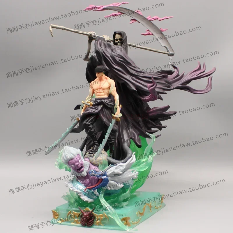 27cm One Piece G Model Limited Edition Figure Dayu Big Fish Straw Hats Sauron Statue Animation Peripherals Gifts Ornaments Toys