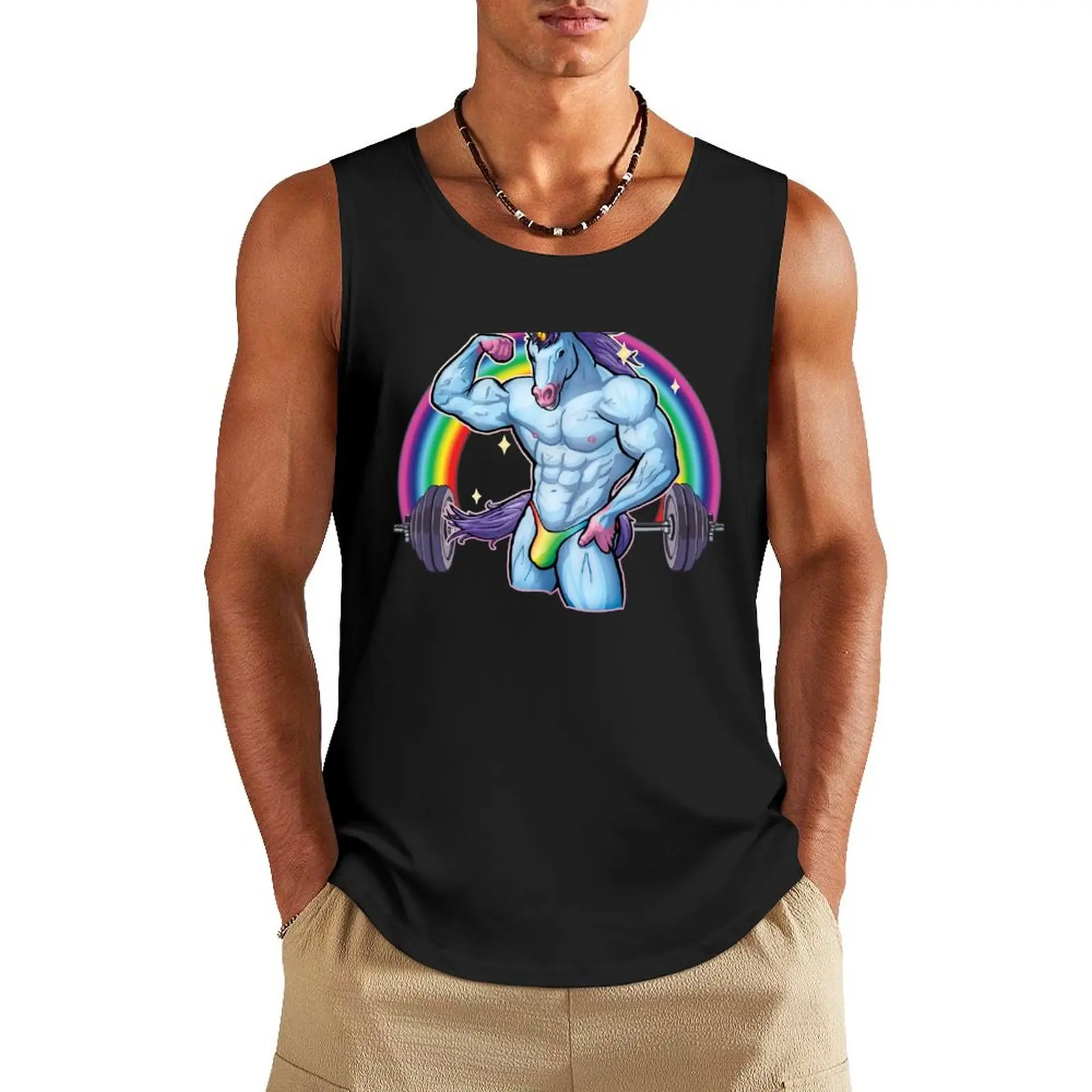 The Unicorn of Pump Tank Top Gym man Vest for boy