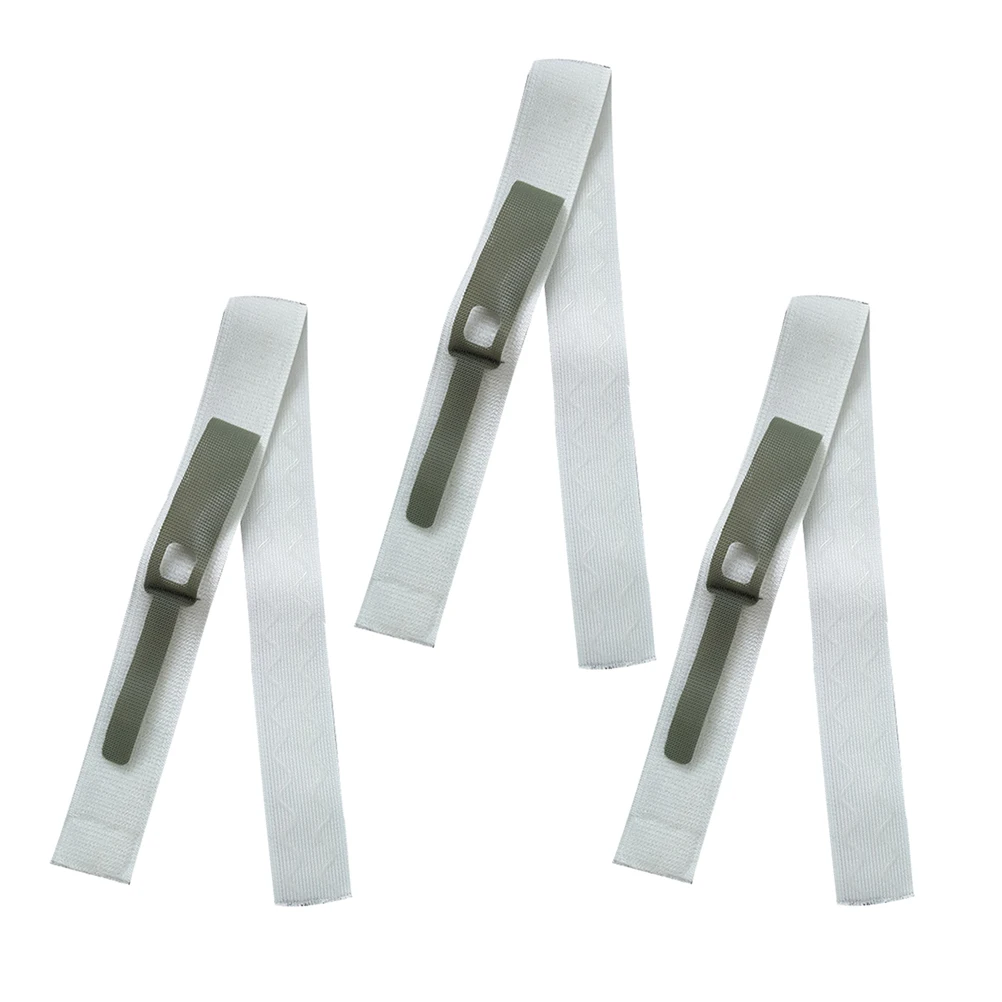 

3 шт. эластичный ремешок для мочевой сумки, регулируемый фиксирующий ремень, дышащий рукав, нескользящий держатель для сумки, прочный