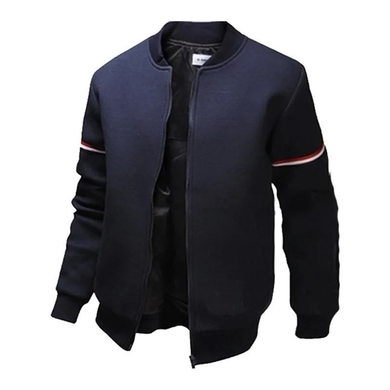 Baseball jacket, men's coat, hiking adventure jacket, loose and comfortable sports shirt, cycling jacket, trendy street top