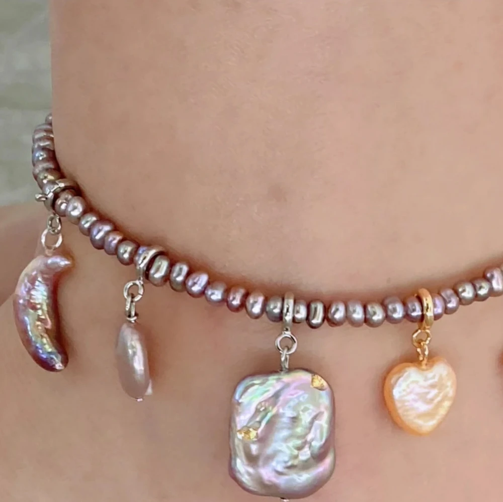 Neuer Vielseitiger Einzigartiger Bestseller Alien Love Moon Perlenanhänger Charms für Schmuckherstellung – Detail 3