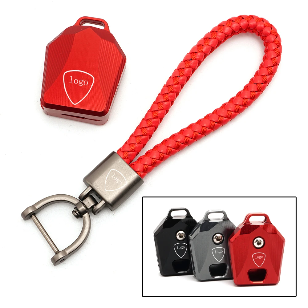 For Ducati 600 748 848 999 1098 800 900 749 1198 Monster S2R/S4/S4R/ST3 600 620 696 Motorcycle Key Case Cover Shell With Logo