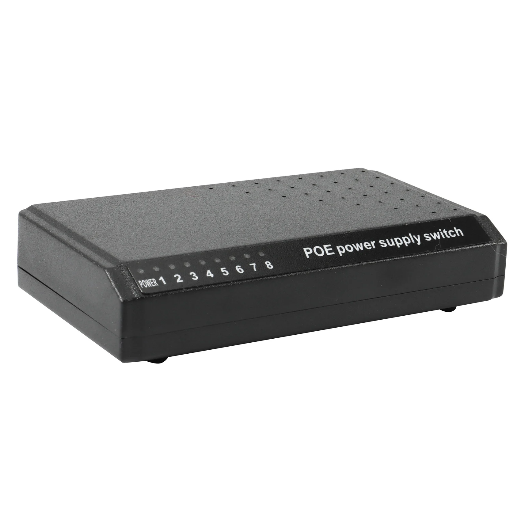 4X 8 Ports 6+2 POE Switch Injector Power Over RJ45 Ethernet Without Power Adapter Network System 10/100M For Cameras