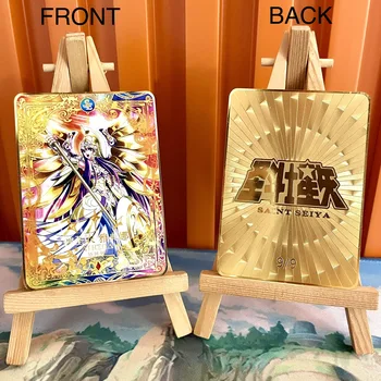 סנט seiya athena hades poseidon se כרטיס מתכת אנימה אוסף כרטיסי ברכה ילדים צעצוע חג המולד מתנה