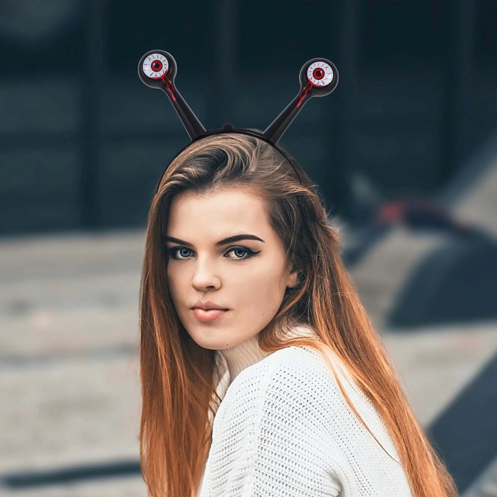 1pcs 눈알 머리띠 재미 있은 할로윈 파티 의상 액세서리 어린이를위한 성인 카니발 코스프레 고글 헤어 밴드 파티