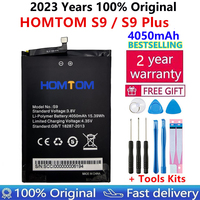 100% New Original homtom S9 Plus Battery 4050 mAh for HOMTOM S9 S9 Plus Smart Phone  Batteries Bateria+Free Tools