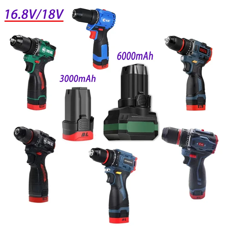 

100% New 16.8V/18V 3.0Ah Battery for Dongke JAVN Battery Brushless Small Steel Gun Starter Brushless Lithium Battery Starter