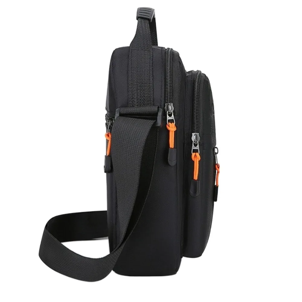 

Casual Oxford Men Shoulder Bag Multi-pockets Waterproof Men's Business Bag Square Large Capacity Nylon Crossbody Bag Work