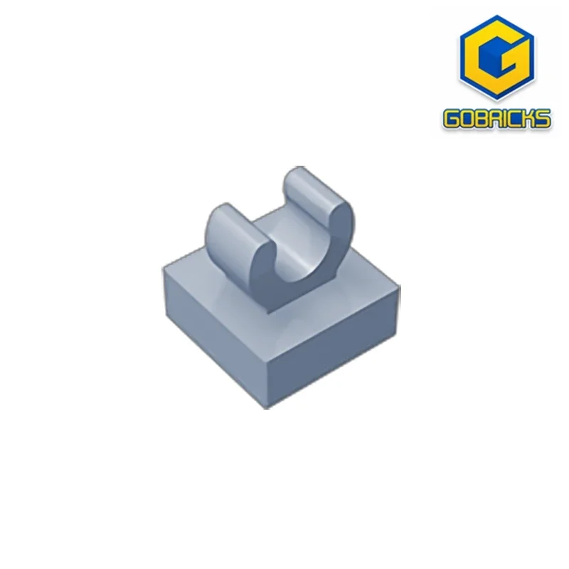 Gobricks-décennie s de construction pour enfants, carreaux MOC spéciaux 1x1 avec briques à clip compatibles avec les modèles 15712 et 44842, jouet d'assemblage, 1 pièce