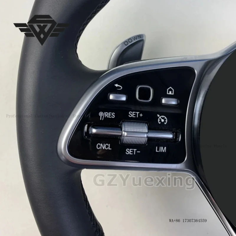 Premium Customized Steering Wheel for Mercedes Benz 801 W221 W222 X117 C117 E-Class (W213) C-Class (W203)