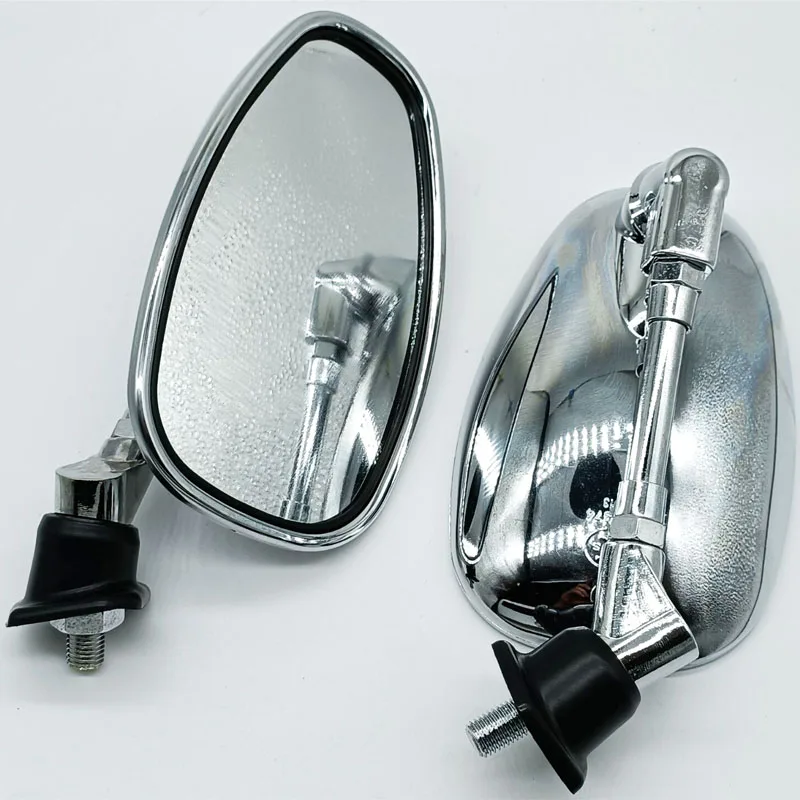 Motorcycle Rearview Mirrors For Yamaha BT1100 2002-2006 XJR400 1993-2007 XJR1200 1994-1998 XJR1300 998-2013 XVZ1300 1999-2001