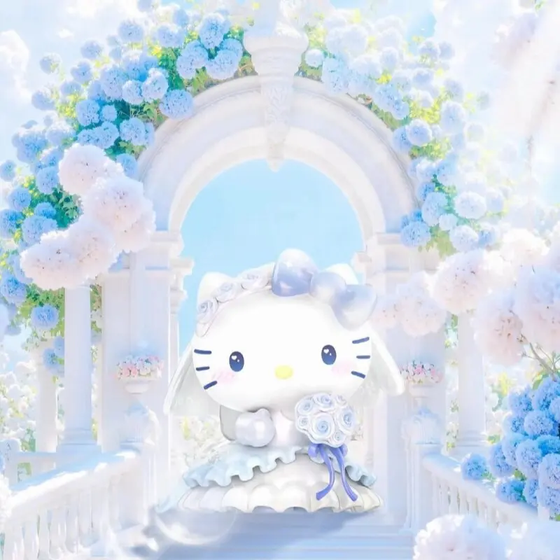 

TOPTOY Authentic Sanrio Family Romantic Wedding Handmade Blind Box Hello Kitty Lomi Periphery Trendy Collectible Toy Gift