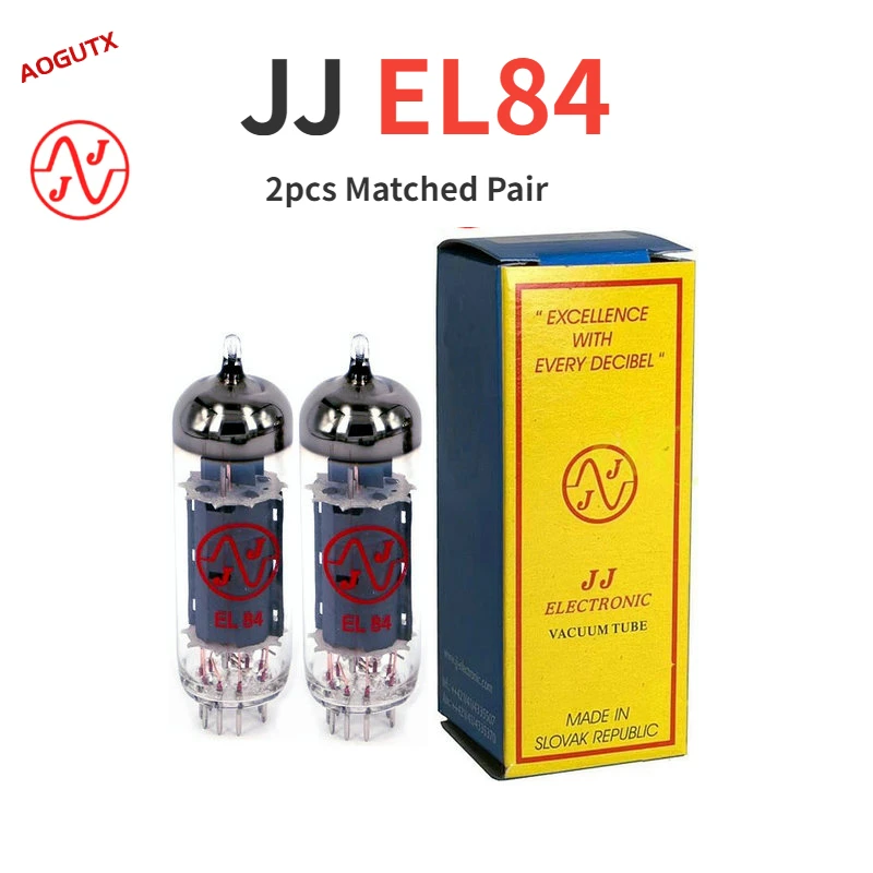 

JJ EL84 Vacuum Tube Upgrade 6P14 6BQ5 N709 6N14N HIFI Audio Valve Electronic Tube Amplifier Kit DIY Factory Match Quad AOGUTX