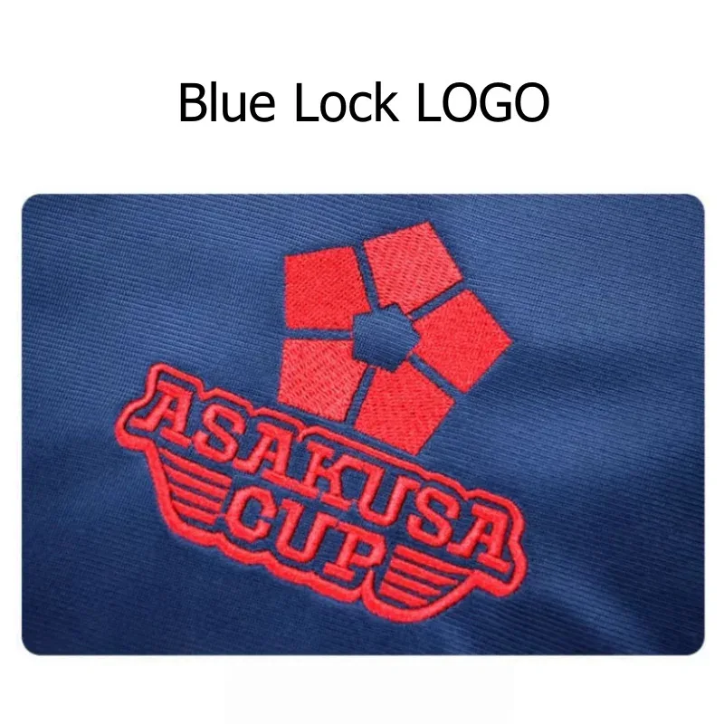Anime BlueLock ASAKUSA CUP Isagi Yoichi conjunto de ropa deportiva Mikage Reo Bachira Meguru camiseta de fútbol Barou Shouei disfraces Cosplay