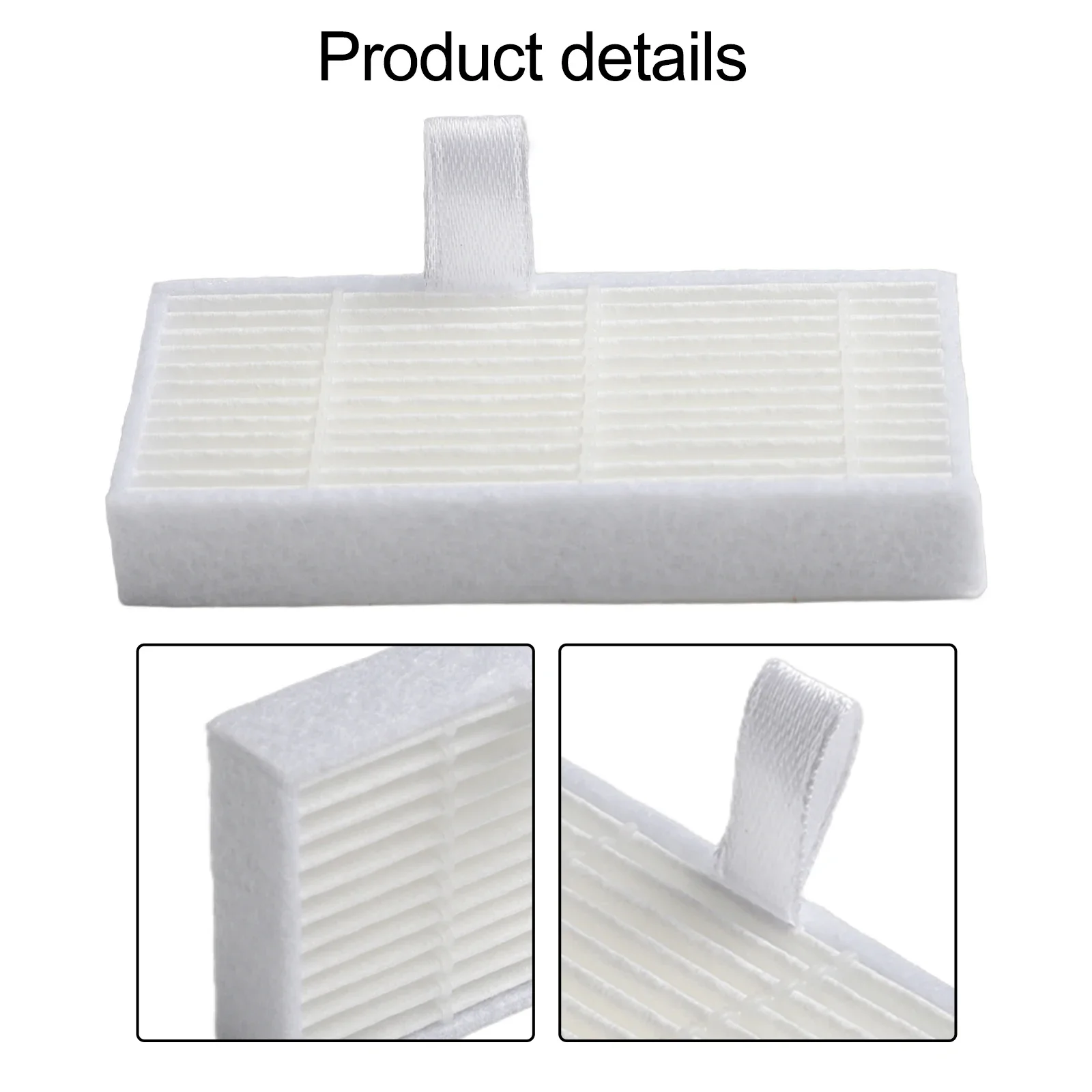 Replacement Accessory Filters for Cecotec For Conga 999 For XTreme Robot Vacuum Cleaner Simple Maintenance Solution