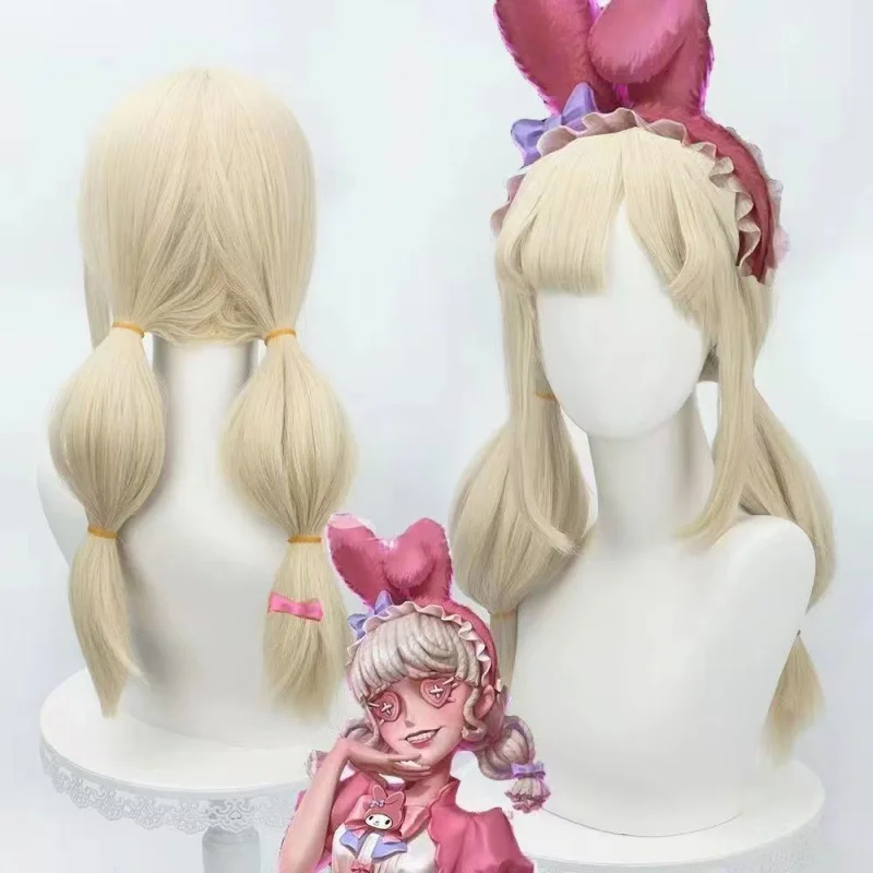 

Identity V Melody CheerleadercosSanrio Collaboration WigcosplayWig Желтый двойной хвост