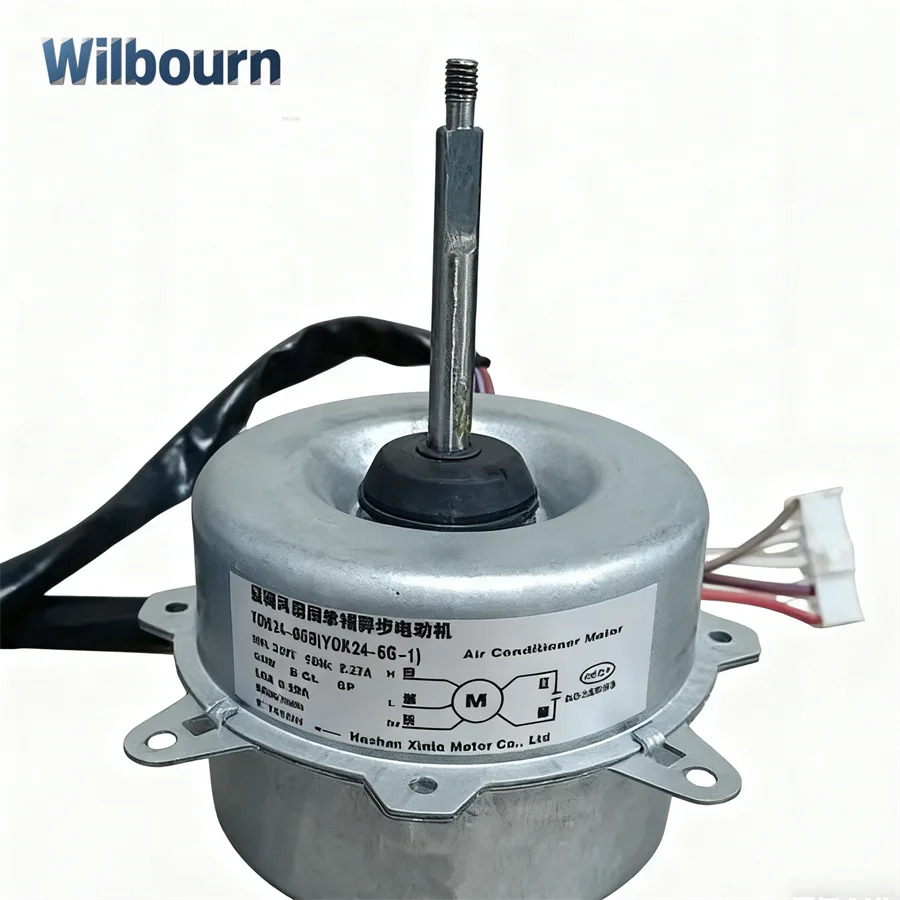 

New outdoor fan motor YDK24-6GB (YDK24-6G-1) YDK24-6G YDK24-6F-33 for Midea air conditioners