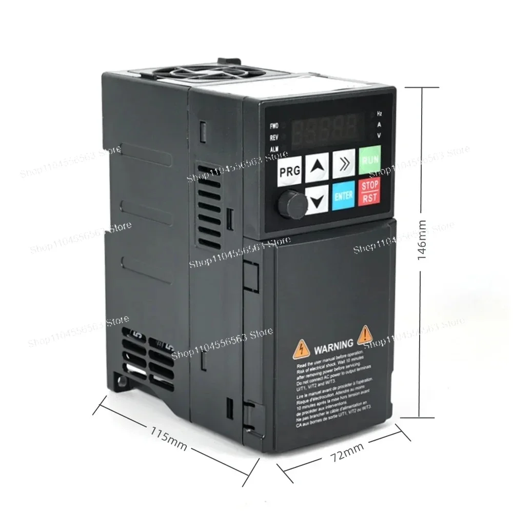​​PMSM VFD 0.4-1.5KW Variable Frequency Drive - 220V/230V RS485 Control for Permanent Magnet Synchronous Motor​​