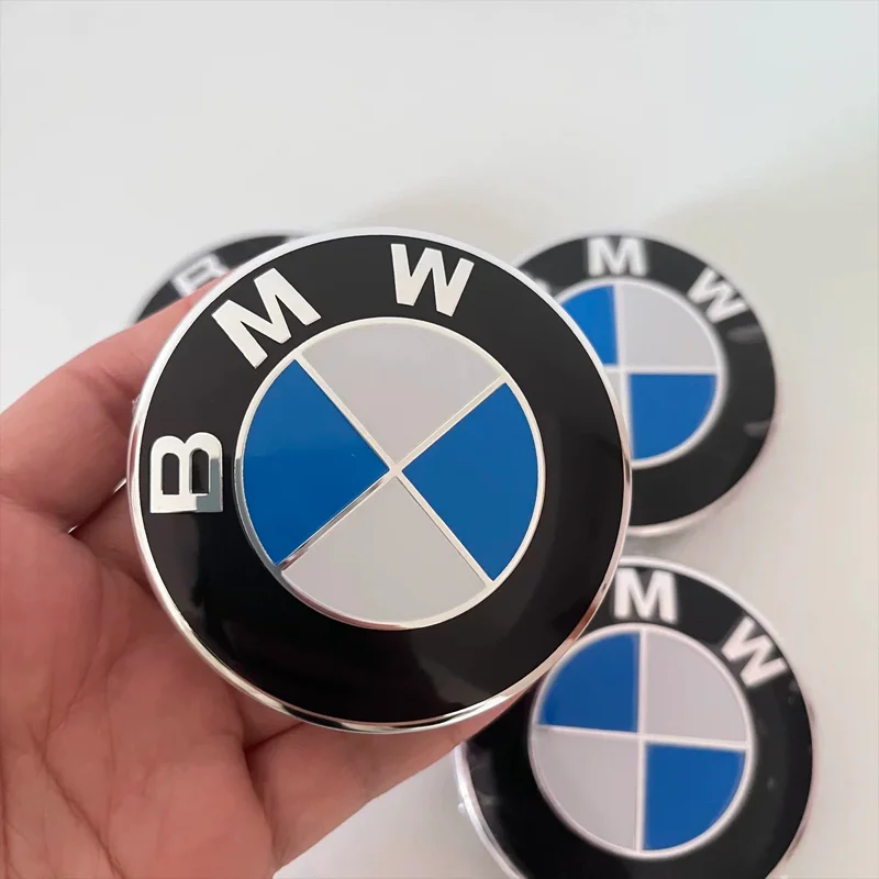 4pcs 56mm 68mm Car Wheel Center Caps Hub Cover Badge For BMW X1 X3 X4 X2 X3 X5 F30 F10 E90 F20 E46 E60 E70 E39 E36 E87 E46