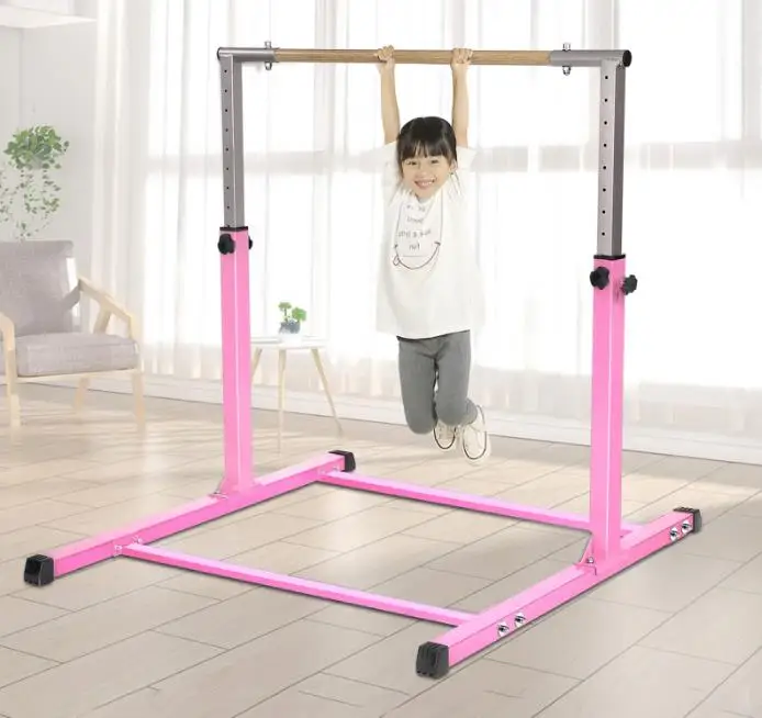 

130cm Adjustable For Kids Exercise Gymnastic Bar Horizontal Sports Gym Training indoor gymnastics horizontal bar