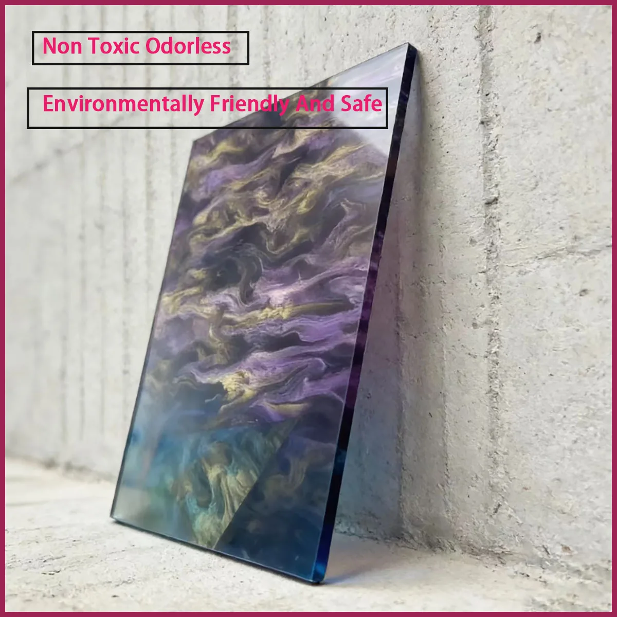 3.0mm Smoke Pattern Multi-color Acrylic Sheets PMMA 8 Colors For Decorations Crafts Jewelry